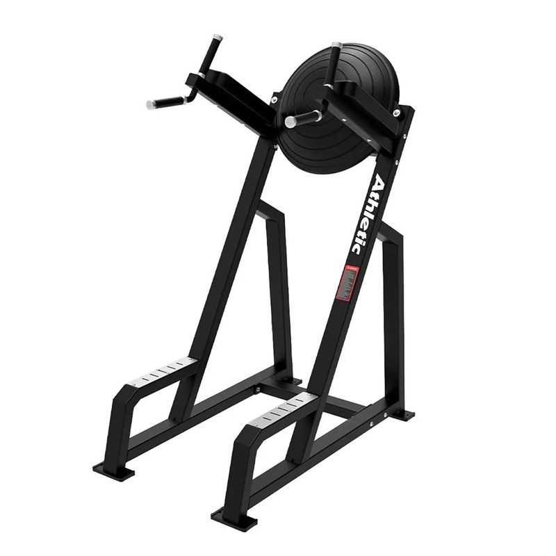 Máquina para Fondos y Abdominales con Estructura Ergonómica para Tríceps y Core en Gimnasio Negro