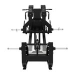 Máquina de Sentadilla Guiada Pro Sculpt con Plataforma Inclinada y Acolchados Ergonómicos Negro