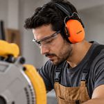 Orejeras Plegables Ajustables para Protección Auditiva de 23 dB