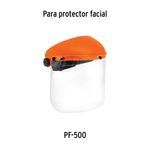Mica de Repuesto para Protector Facial de 40 x 20 Cm