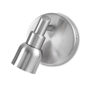 Lámpara De Techo/Pared Satín Niquelado 1Bombilloxgu10X50W - Zlumini