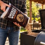 Pellets de Madera Nuez con Sabor Ahumado Fuerte para Costillas, Cerdo y Pollo 20 Libras