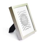 Marco Para Foto 8X10 Plateado - Flor De Liz