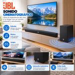 Barra de Sonido Cinema SB580 3.1 Canales de 440 W con Subwoofer Inalámbrico Negro