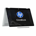 Laptop Omnibook 5 Flip Pantalla Táctil de 14 Plg 2 en 1 con Intel Core i5 16 GB de RAM y SSD 512 GB Plateada