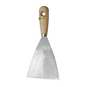 Espátula de Acero con Mango de Madera
