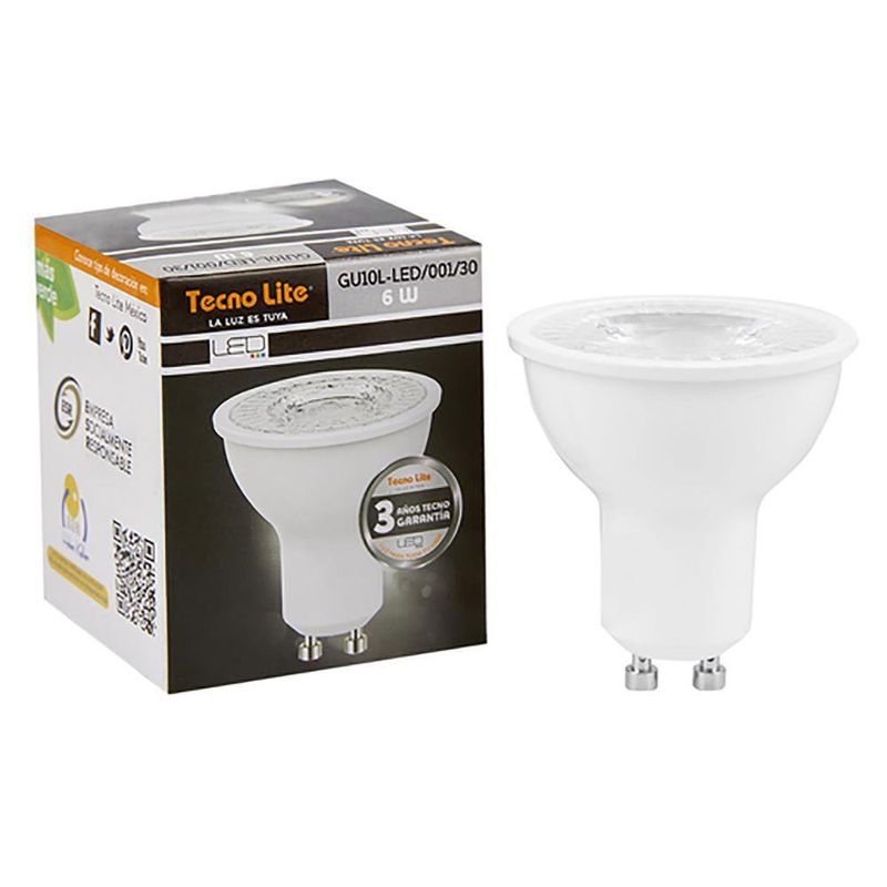 Bombillo Led Luz Cálida De 6W - Tecnolite