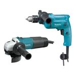 Kit De Taladro Y Esmeriladora - Makita