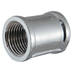 Cople de Latón Cromado tipo Rosca 1/2 Plg