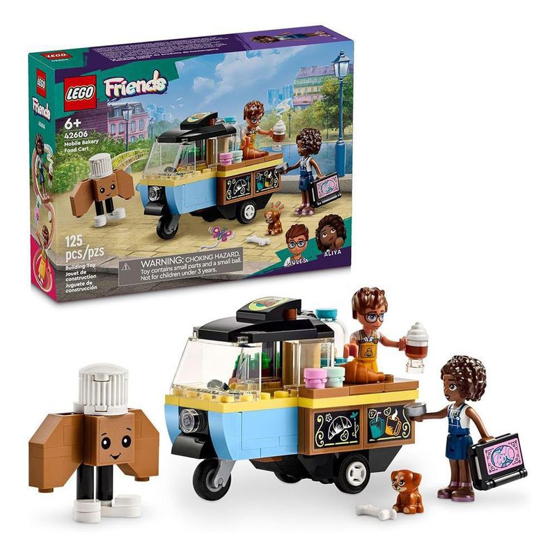Pastelería Móvil en Carrito 42606 Friends 125 Pzas - Lego