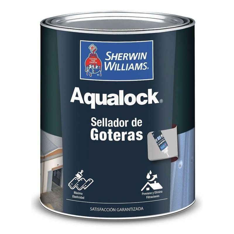 Aqualock Tapagoteras Gris 1 Gal - Sherwin Williams