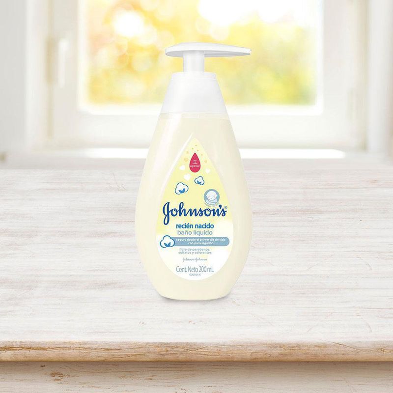 Baño Líquido Cotton Touch 200 Ml - Johnson & Johnson