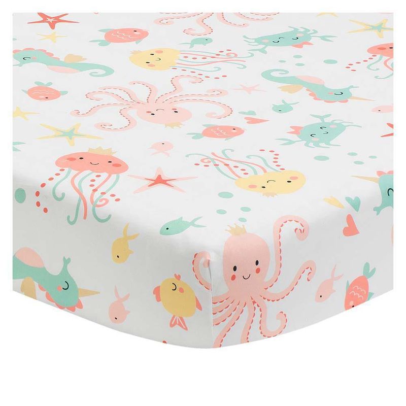 Set De Cuna Neblina De Océano 3 Pzas - Lambs Ivy