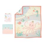 Set De Cuna Neblina De Océano 3 Pzas - Lambs Ivy