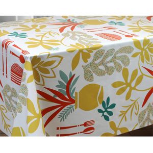 Mantel Rectangular Diseño Jardín