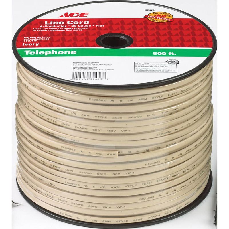 Cable De Teléfono 4 Conductores - Ace