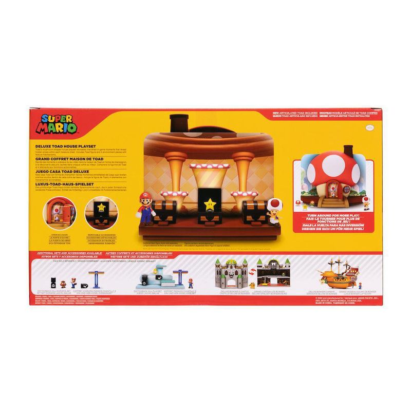 Set De Juego Casa Deluxe - Super Mario