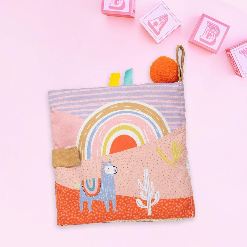 Libro Suave Llama Fruity Paws - Manhattan Toy