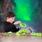 Smashers Mega Jurásico Lightup Dino Diseños Surtidos