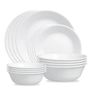 Vajilla Blanca 16 Pzas