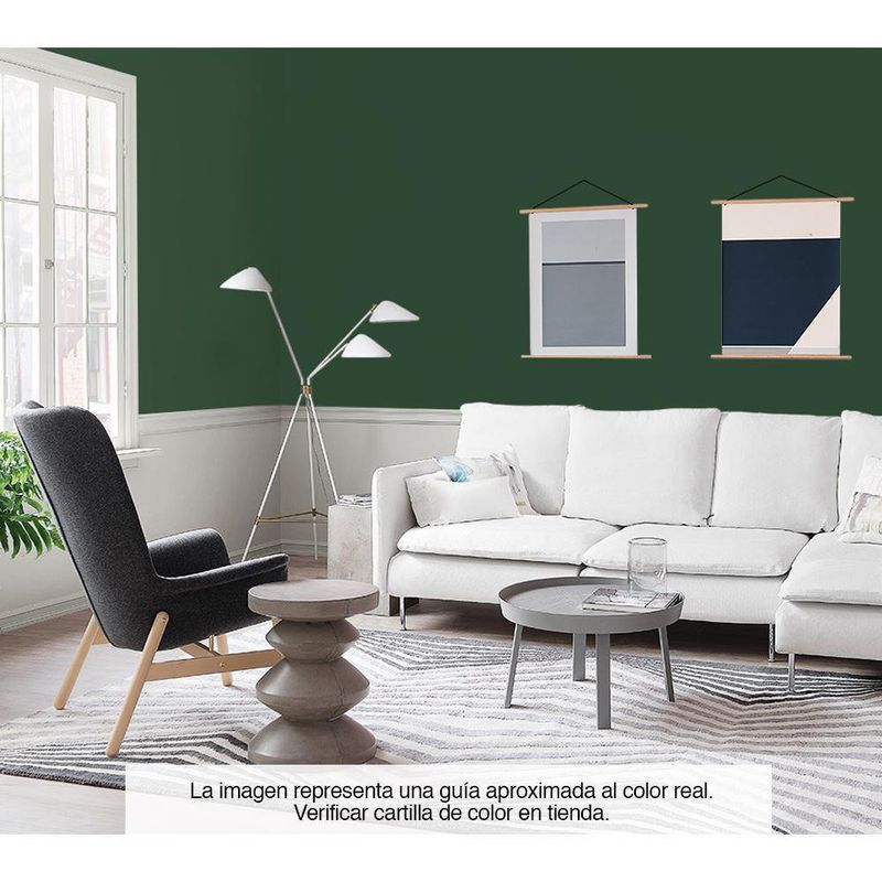 Peninsular Látex Mate Verde Intenso 1 Gal - Sherwin Williams