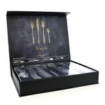 Set De Cubiertos Tívoli Cuadrado 24 Pzas - Toscana