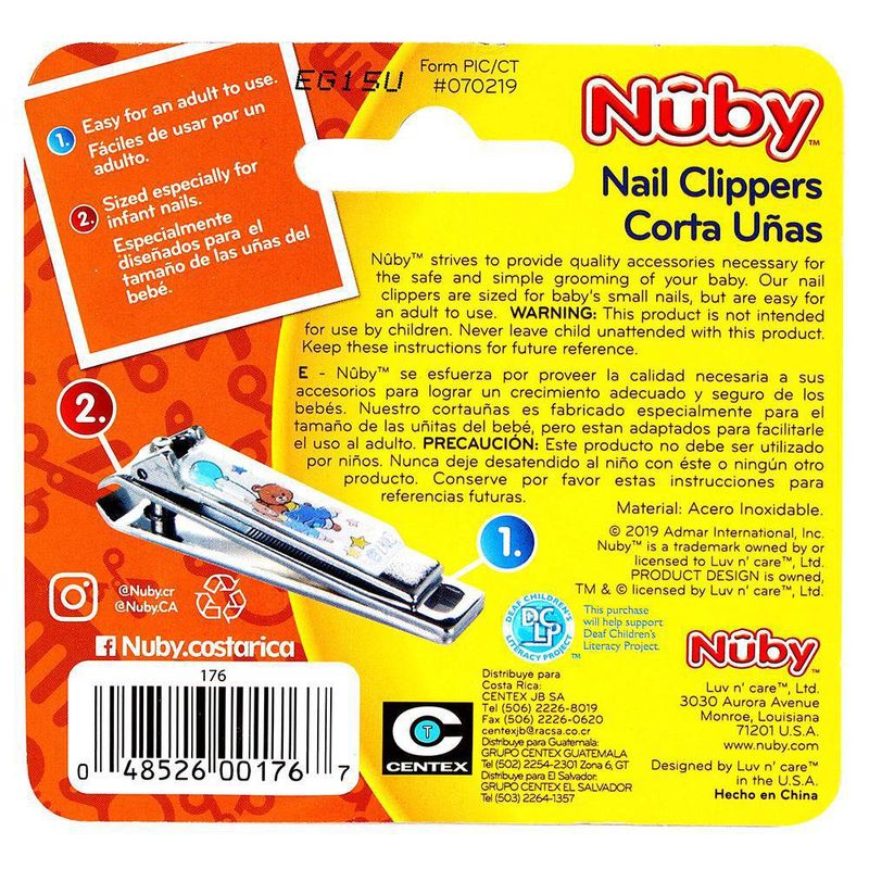 Corta Uñas Nuby - Nuby