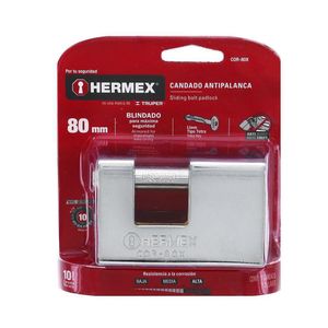 Candado Antipalanca 80 Mm Llave Tetra