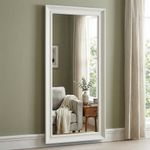 Espejo de Pared 74 x 165 cm Rectangular Color Blanco