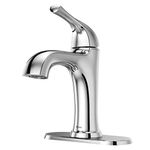 Mezcladora Cromada  Lavamanos Monocomando Ladera Caño Bajo - Price Pfister