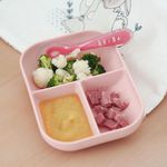 Plato Divisiones Cuchara Blush