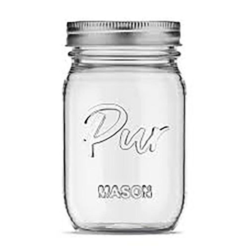 Frasco de 16 Oz con Tapa