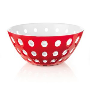 Bowl Le Murrine Blanco Y Rojo De 8.6 Plg - Guzzini