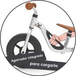 Bicicleta De Balance Para Niño Rin 12 Charlie Multicolor - Chillafish