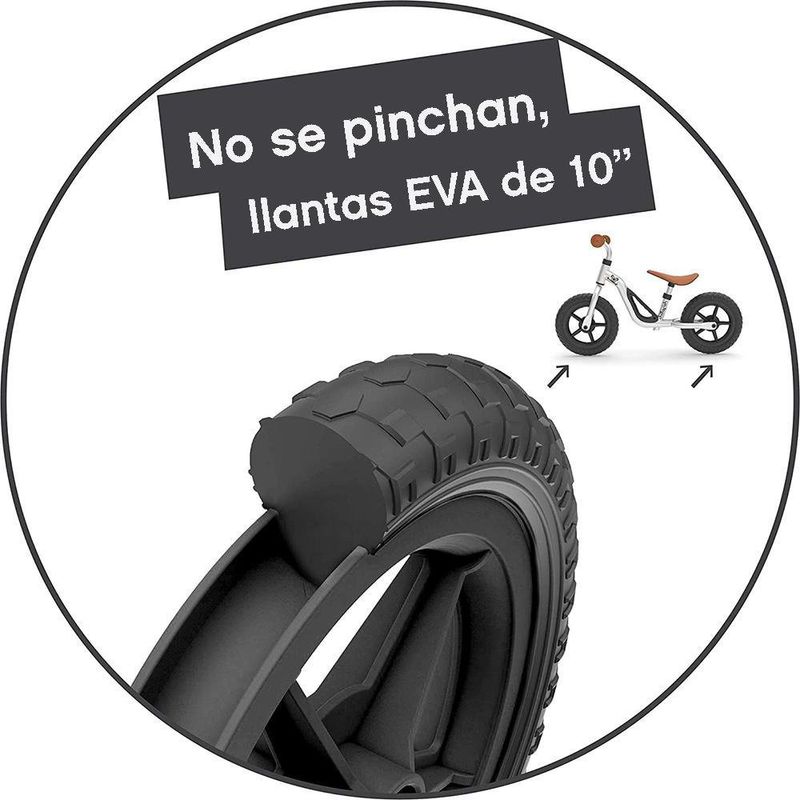 Bicicleta De Balance Para Niño Rin 12 Charlie Multicolor - Chillafish