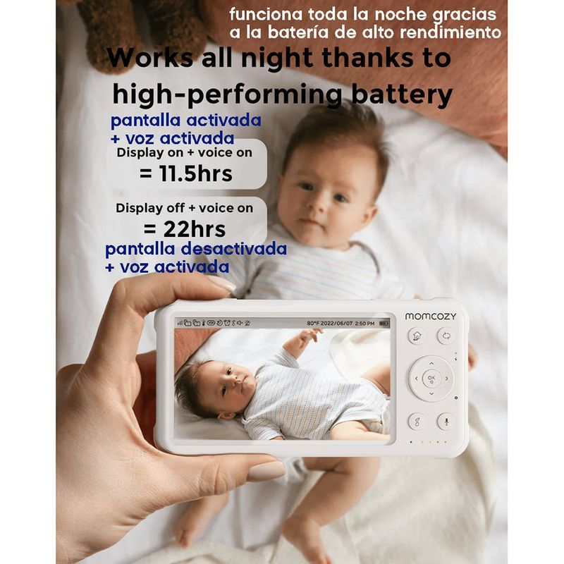 Monitor Para Bebé - Momcozy