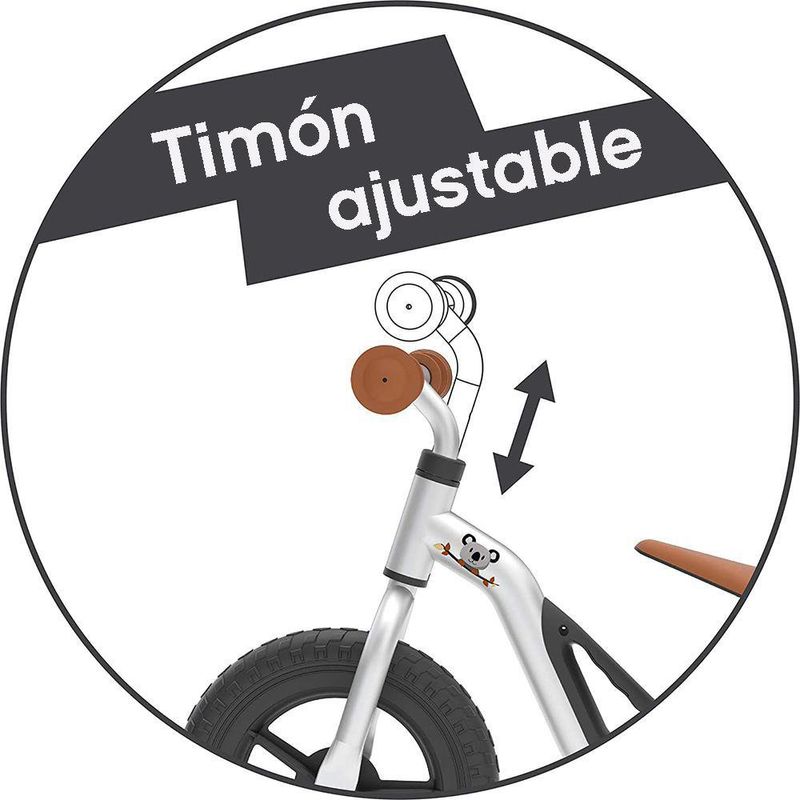 Bicicleta De Balance Para Niño Rin 12 Charlie Multicolor - Chillafish