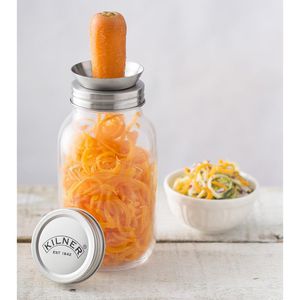 Frasco de Vidrio con Espiralizador 1 L