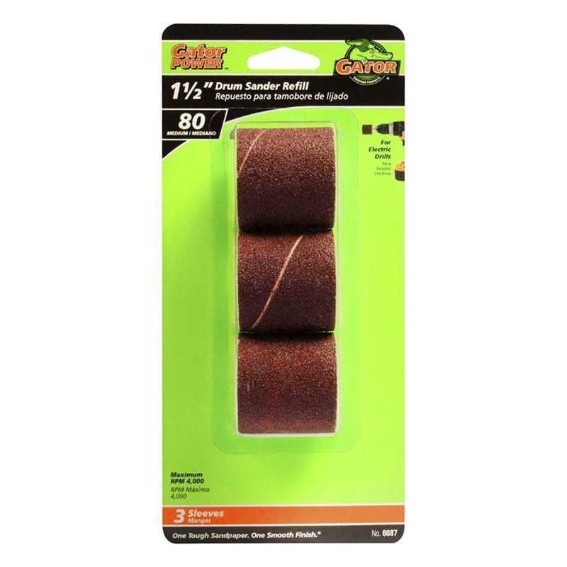 Repuesto Lija Tambor 1 1/2 Plg X 1 1/2 Plg - Gatorgrit