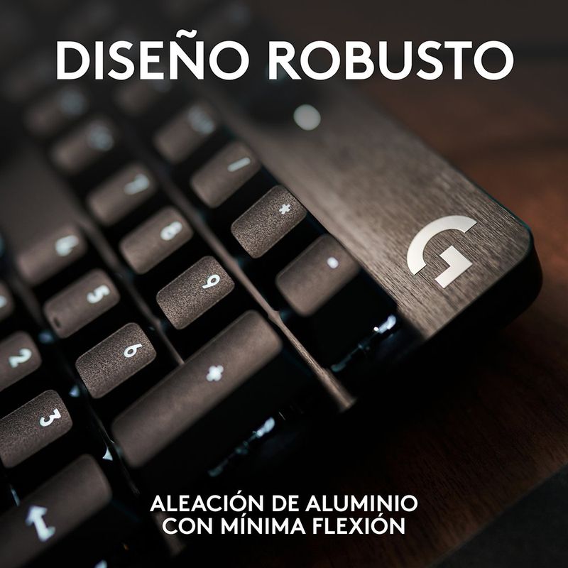 Teclado Mecánico Negro Para Juegos G413 TKL SE - Logitech