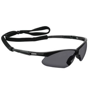 Lentes Sport de Seguridad Grises Antiempaño con Cordón Ajustable
