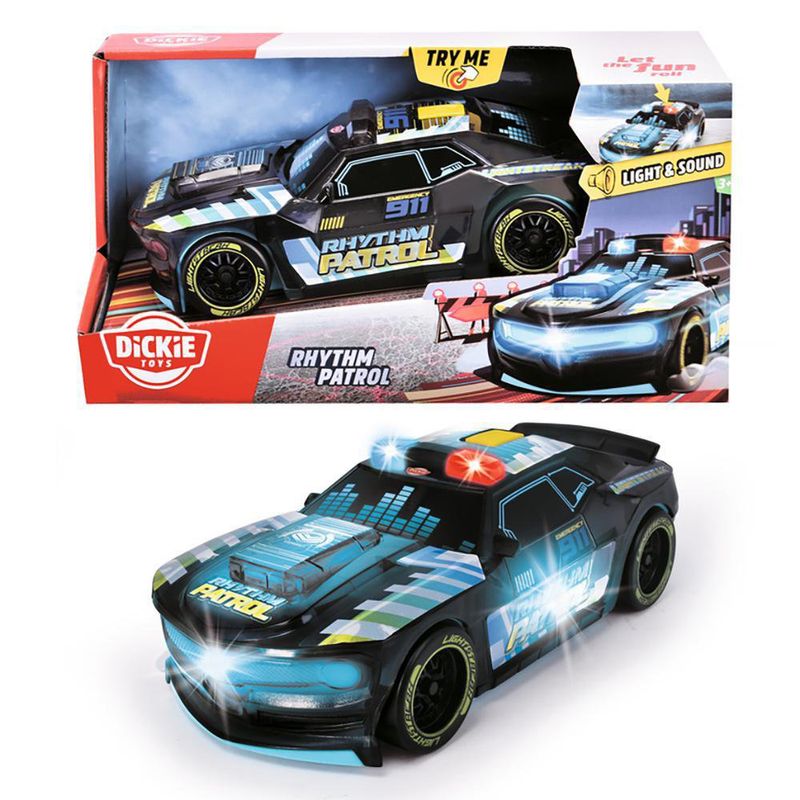 Carro A Fricción Rythm Patrol - Dickie Toys