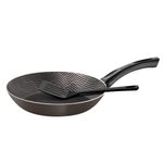 Sartén Con Espátula Paris De 28 Cm Negro - Tramontina