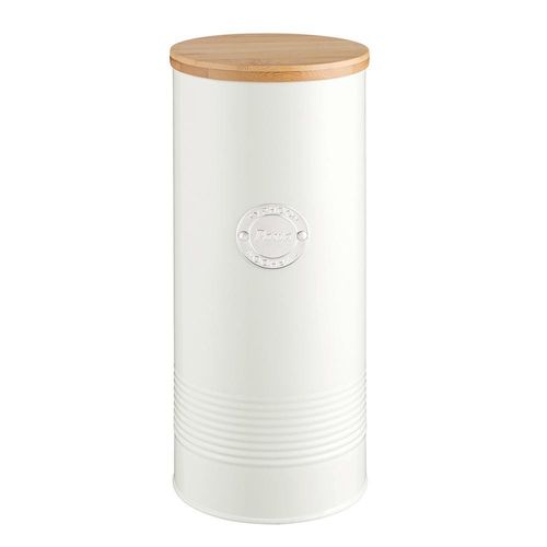 Frasco de Acero Inoxidable Blanco para Pastas 2.5 L