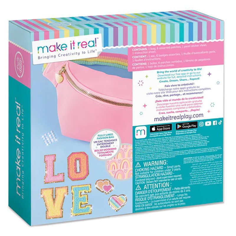 Cangurera Fashion Con Parches - Make It Real