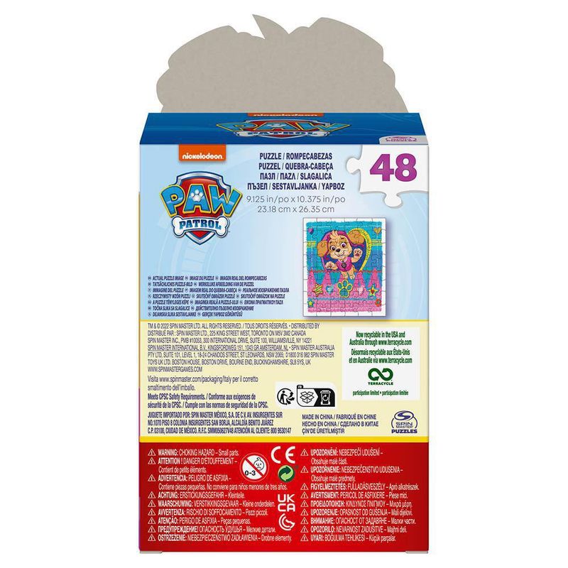 Rompecabezas Paw Patrol Personaje 48 Pzas Diseños Surtidos - Cardinal Kids