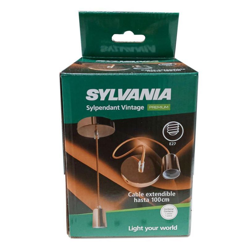 Socket Decorativo Colgante Dorado - Feilo Sylvania
