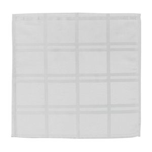Set de 4 Servilletas con Relieve Blanco