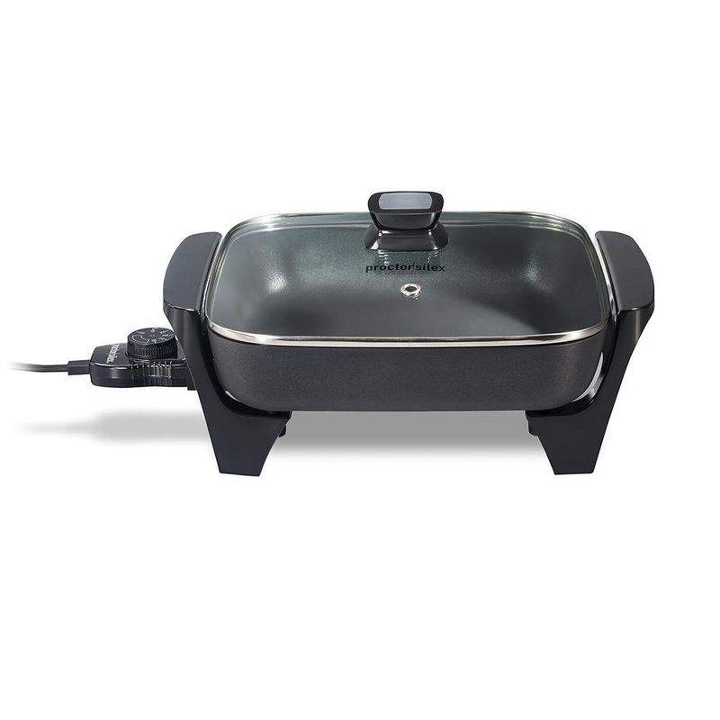 Sartén Eléctrico Tapa De Vidrio - Proctor Silex