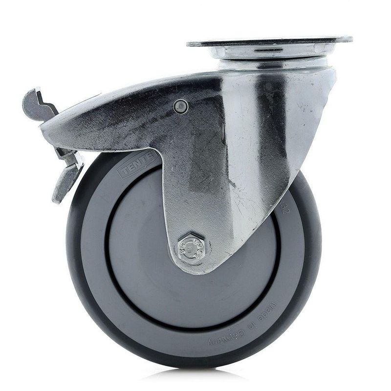 Rodo Placa Giratoria Polipropileno 5 Plg Fr